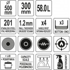 OALĂ MEDIE CU CAPAC 50X30 58L