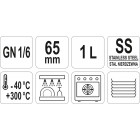 CUVĂ GN 1/6, 1L, 65MM