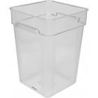 CASEROLĂ DEPOZITARE DIN POLICARBONAT 22L, 280X280X400MM