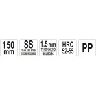 CUȚIT HACCP - GALBEN, PENTRU DEZOSAT 150/250MM
