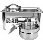 CHAFING DISH PENTRU SUPE, 2X4.5L