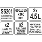 CHAFING DISH PENTRU SUPE, 2X4.5L
