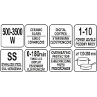 PLITĂ CU INDUCȚIE 3500W REGLARE DIGITALĂ