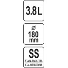 FRAPIERĂ 3.8L, 80X196MM